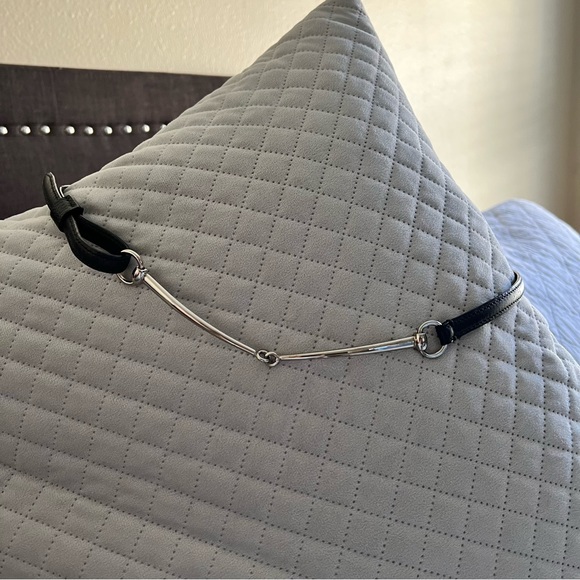 AUTHENTIC RETIRED GUCCI horsebit skinny Belt - GUCCI Belt Leather Black - Picture 2 of 16